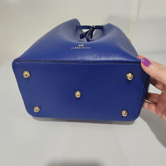 Elegant Blue Handbag from A. BELLUCCI - Picture 6 of 13